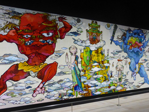 Take Photos at "Takashi Murakami: The 500 Arhats"and Share Your Pictures on Social Media Accounts!