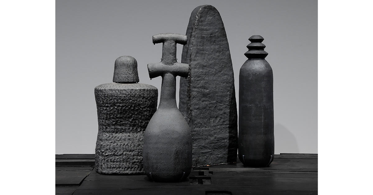 シアスター・ゲイツ展」鑑賞のポイント4：《ドリス様式神殿のための