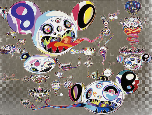 “Takashi Murakami: The 500 Arhats” Works of Murakami