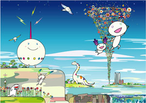 "Otoshidama Campaign," "Autograph Signing Session" and more! "Flower Cafe by Takashi Murakami" latest news!