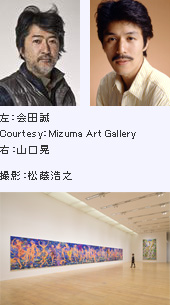 展示風景「会田誠展：天才でごめんなさい」 Courtesy: Mizuma Art Gallery撮影：渡邉 修