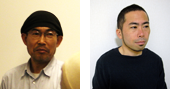 Left: Nomura Kazuhiro<br />(Photo: Hirano Akihiko)<br />Right: Ozawa Keisuke