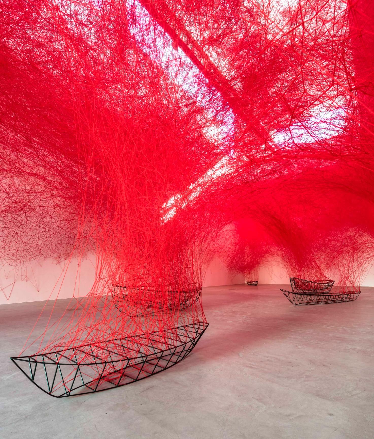 Shiota Chiharu The Soul Trembles Mori Art Museum