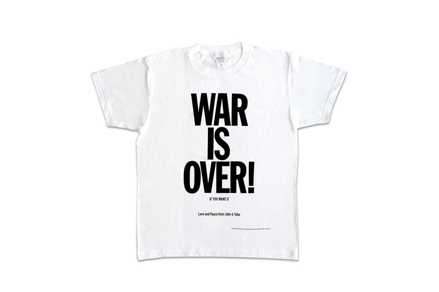 Yoko Ono WAR IS OVER T-shirt