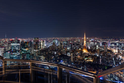 スカイデッキからの夜景イメージ