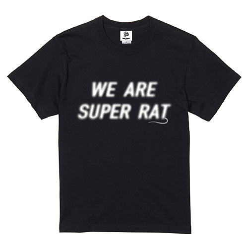 「WE ARE SUPER RAT」Tシャツ