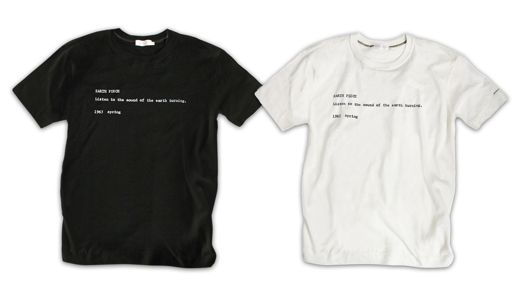 オノ・ヨーコ オーガニックコットンTシャツ 2色