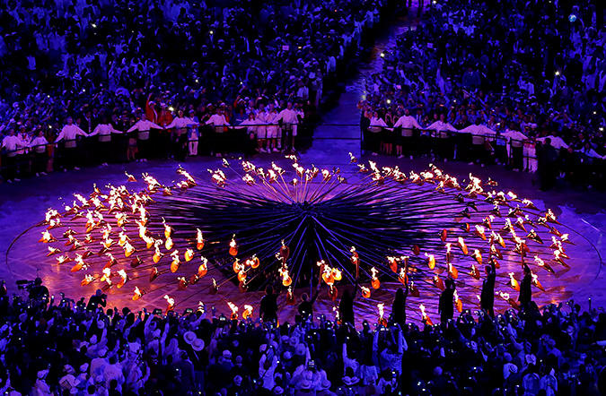 London Olympic Cauldron