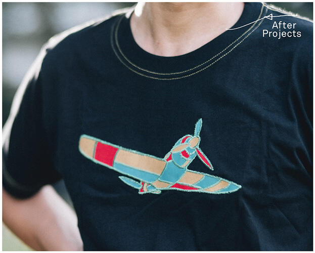 Fragile Gift Patch T-shirt