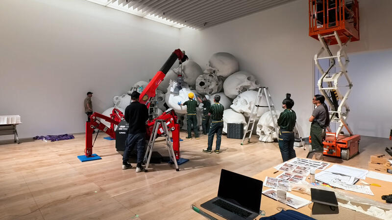 Ron Mueck Mass Installation Video