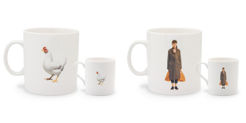 Big Mug and Demitasse Cup