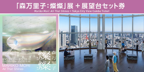 Mariko Mori: All That Shines + Observation Deck Combo Ticket