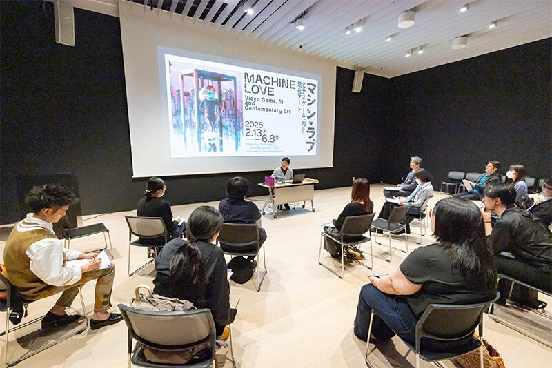 イメージ写真:学校と美術館のためのプログラム風景