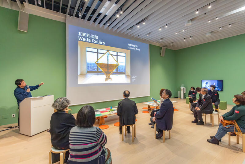 イメージ写真：学校と美術館のためのプログラム風景