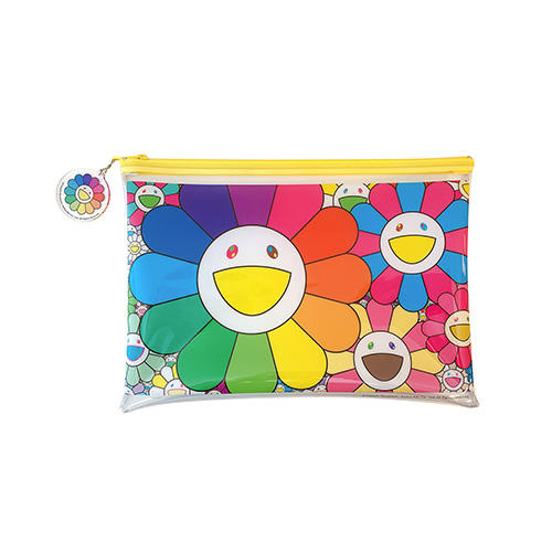 Takashi Murakami “POP UP FLOWER” Plastic Pouch