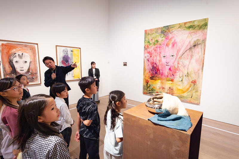 2026年2月23日開催「六本木クロッシング2025展」おやこでアート ファミリーアワー 第1回