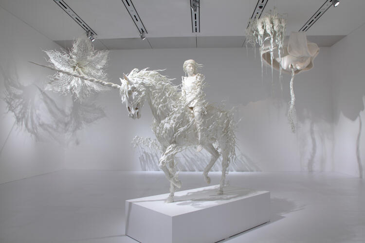 森美術館「小谷元彦展：幽体の知覚」展示風景