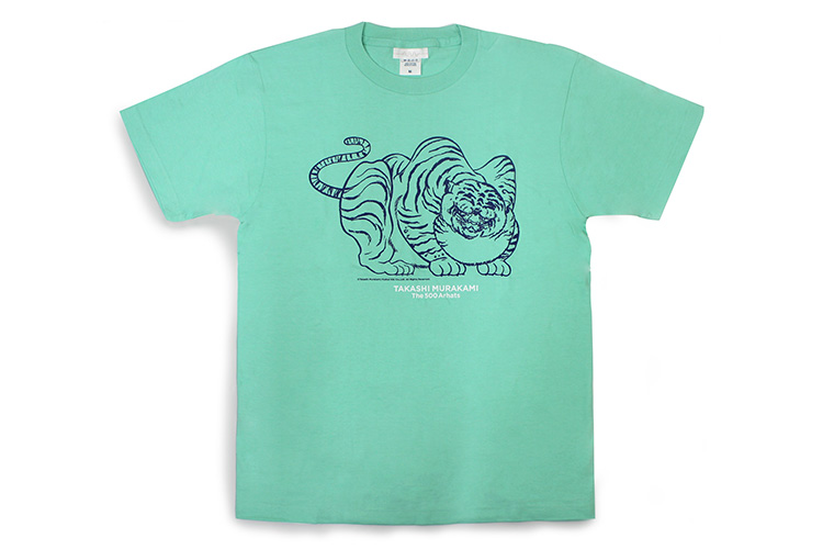 Tシャツ(白虎) メンズ / グリーン | T-shirt (White Tiger) Green / Men
