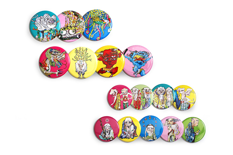 缶バッジ(大 / 小) | Can pinbadge (Large / Small)